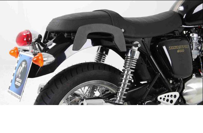 Hepco & Becker C-Bow Gepäckträgersatz schwarz für Triumph Thruxton von 2004 bis 2015