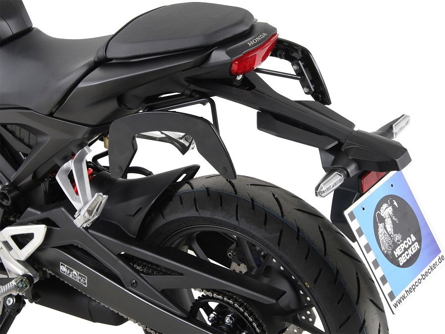 Hepco & Becker C-Bow Gepäckträgersatz schwarz für Honda CB125R ab 2018