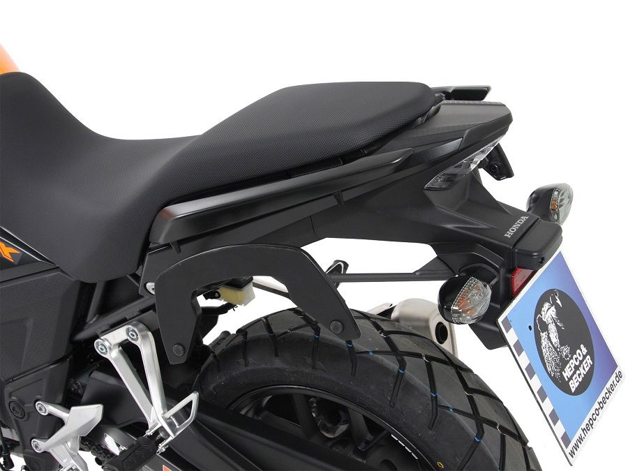 Hepco & Becker C-Bow Kofferträgersatz anthrazit für Honda CB500X ab 2019