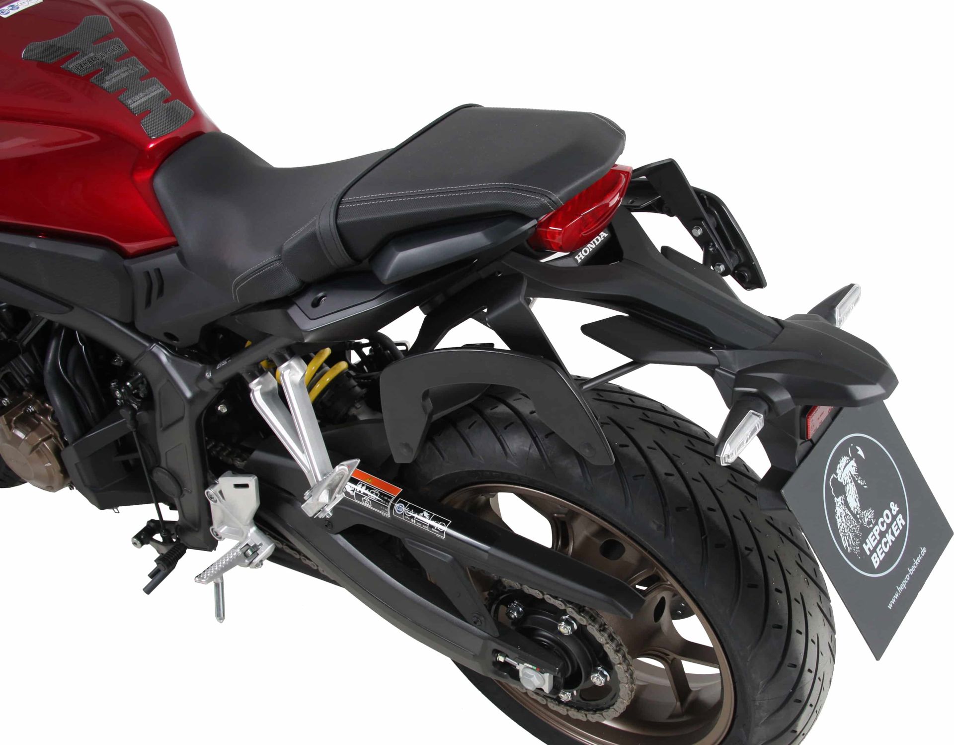 Hepco & Becker C-Bow Kofferträgersatz schwarz für Honda CB650R von 2019 bis 2020