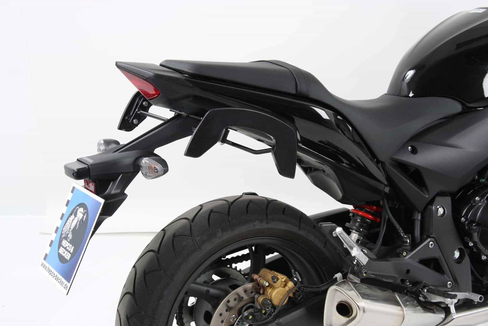 Hepco & Becker C-Bow Kofferträgersatz schwarz für Honda CBR600F von 2011 bis 2013