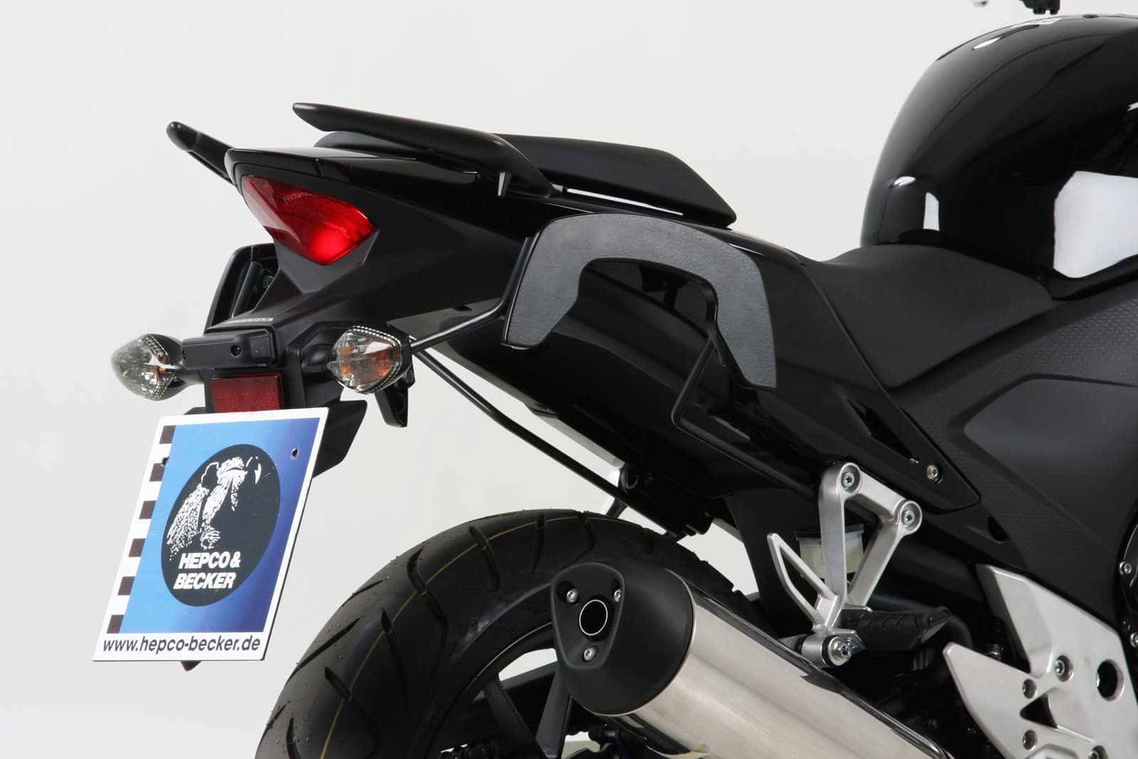Hepco & Becker C-Bow Kofferträgersatz schwarz für Honda CB500F von 2013 bis 2015