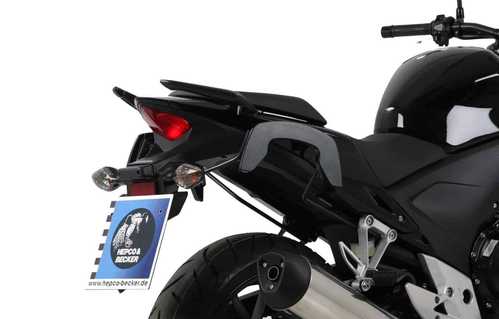 Hepco & Becker C-Bow Kofferträgersatz anthrazit für Honda CBR500R von 2013 bis 2015