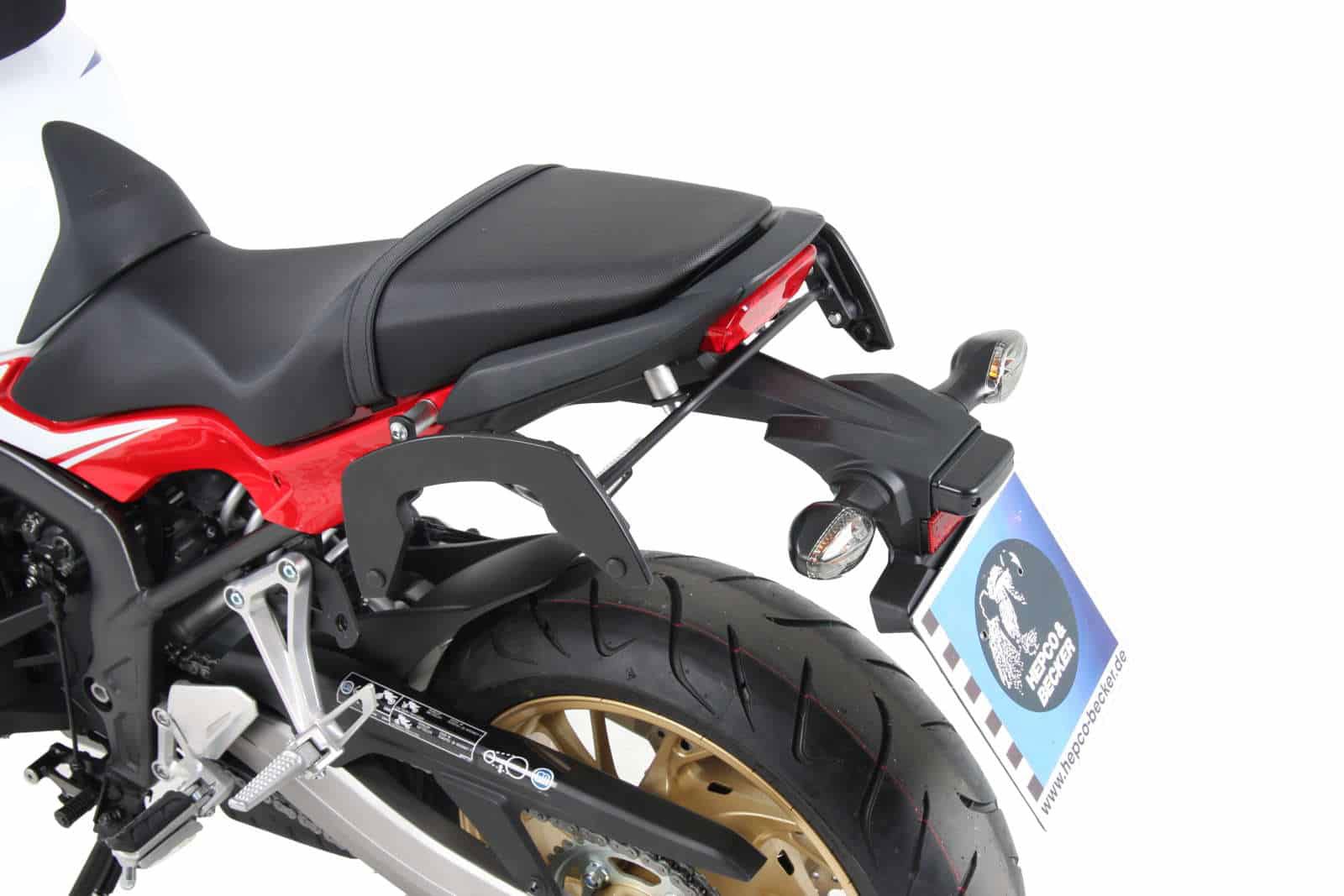 Hepco & Becker C-Bow Kofferträgersatz schwarz für Honda CBR650F von 2014 bis 2018