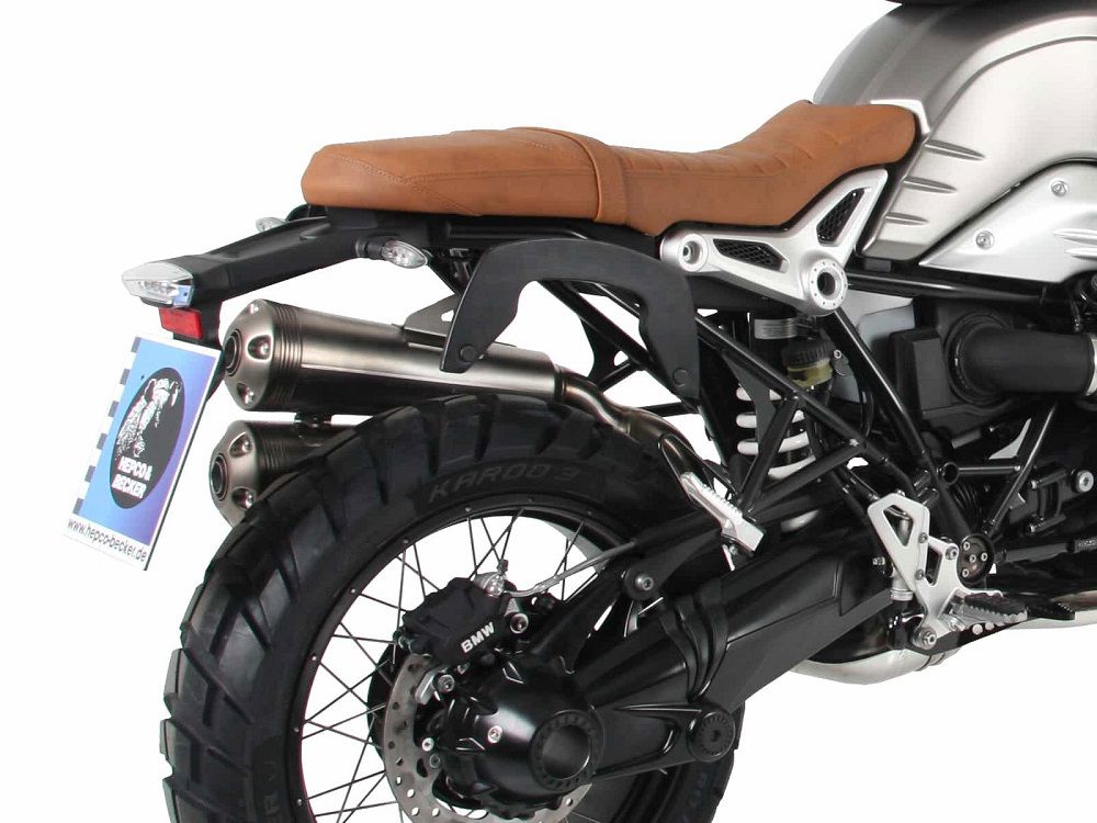 Hepco & Becker C-Bow Kofferträgersatz RECHTS schwarz für BMW R Nine T Scrambler 16-/ Urban G/S 40 Years Edition