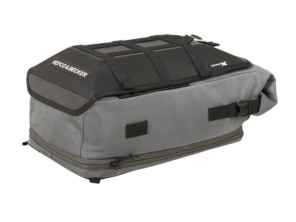 Hepco&Becker Hecktasche XTravel mit Spanngurten