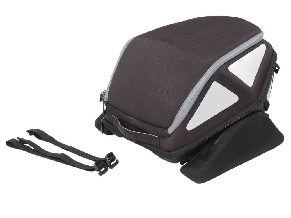 Hepco&Becker Hecktasche Royster schwarz mit Spanngurten