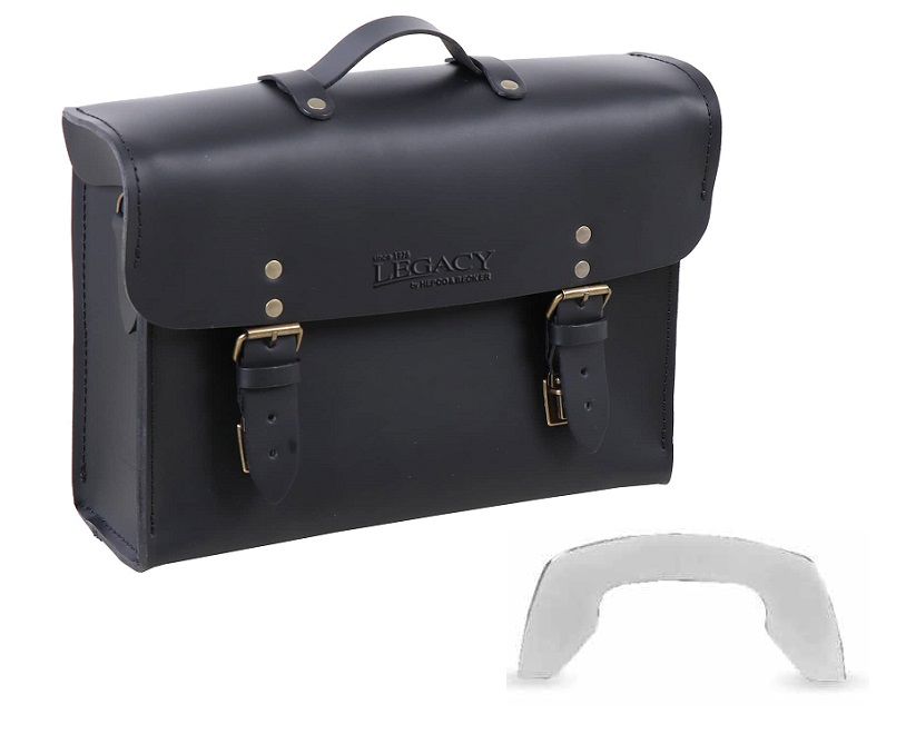 Hepco&Becker Legacy Leder Aktentasche schwarz C-BOW