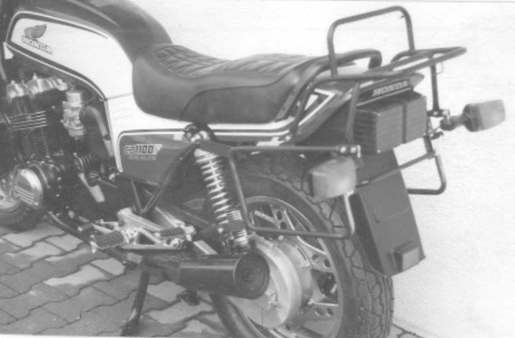 Hepco & Becker Topgepäckträger schwarz für Honda CB 250 Two Fifty