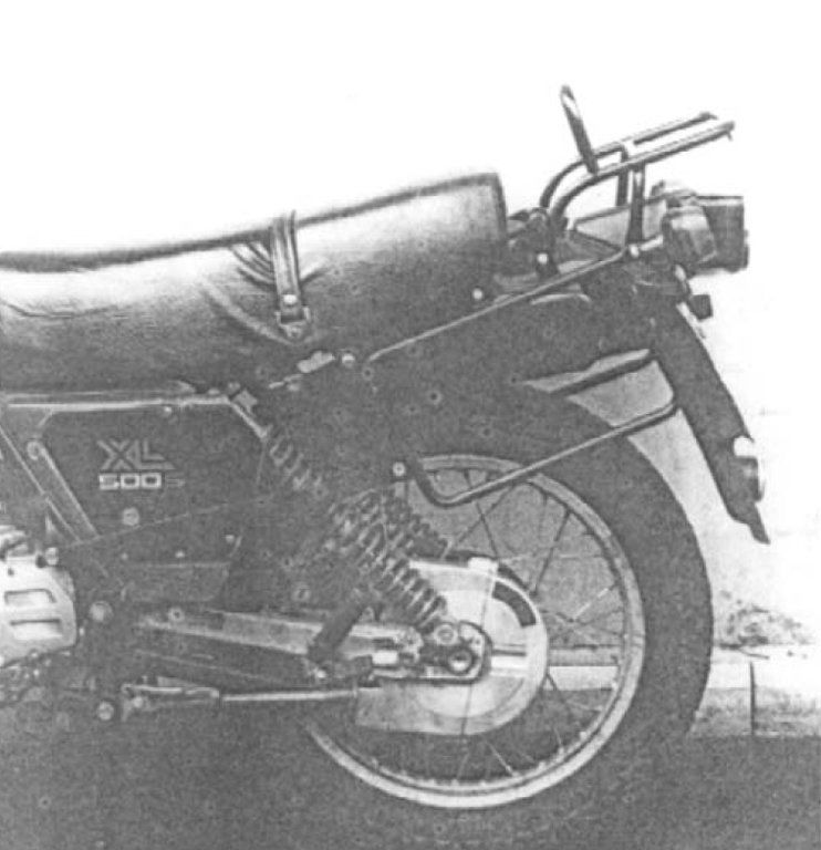 Hepco & Becker Topgepäckträger schwarz für Honda VT500E