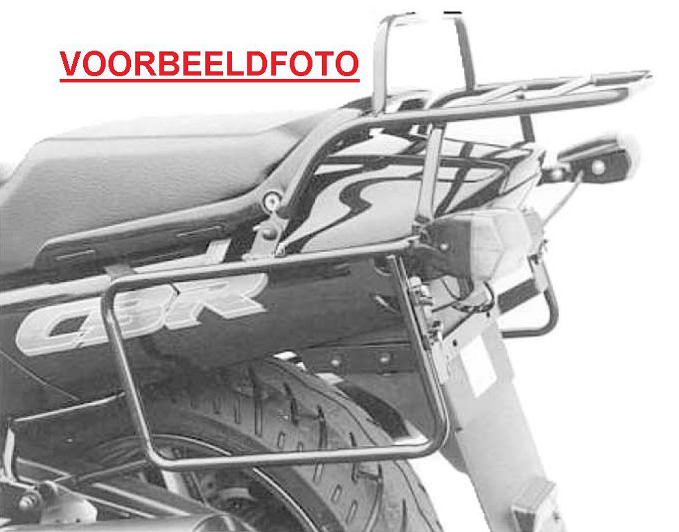 Hepco&Becker Topgepäckträger chrom für Honda VT1100C2