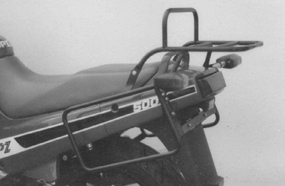 Hepco & Becker Topgepäckträger schwarz für Kawasaki KLR650 ab 1992