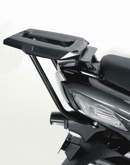 Hepco&Becker Topgepäckträger Alurack schwarz für Kawasaki ZZR1400 von 2006 bis 2011-