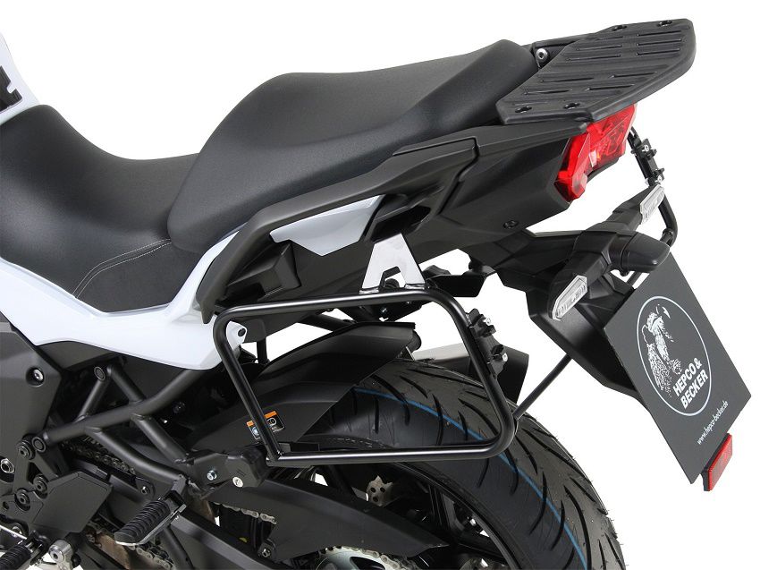 Hepco & Becker Gepäckträgerschloss für schwarze Kawasaki Versys 1000/S/SE
