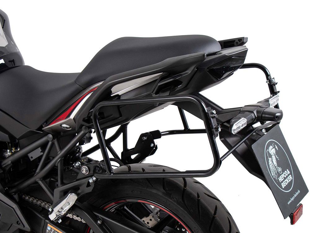 Hepco & Becker Gepäckträgerschloss dazu schwarz Kawasaki Versys 650 ab 2022