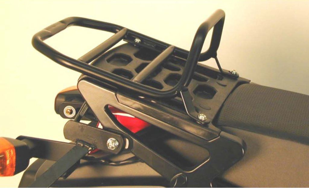 Hepco & Becker Topgepäckträger schwarz für Kawasaki KLE500 ab 1991