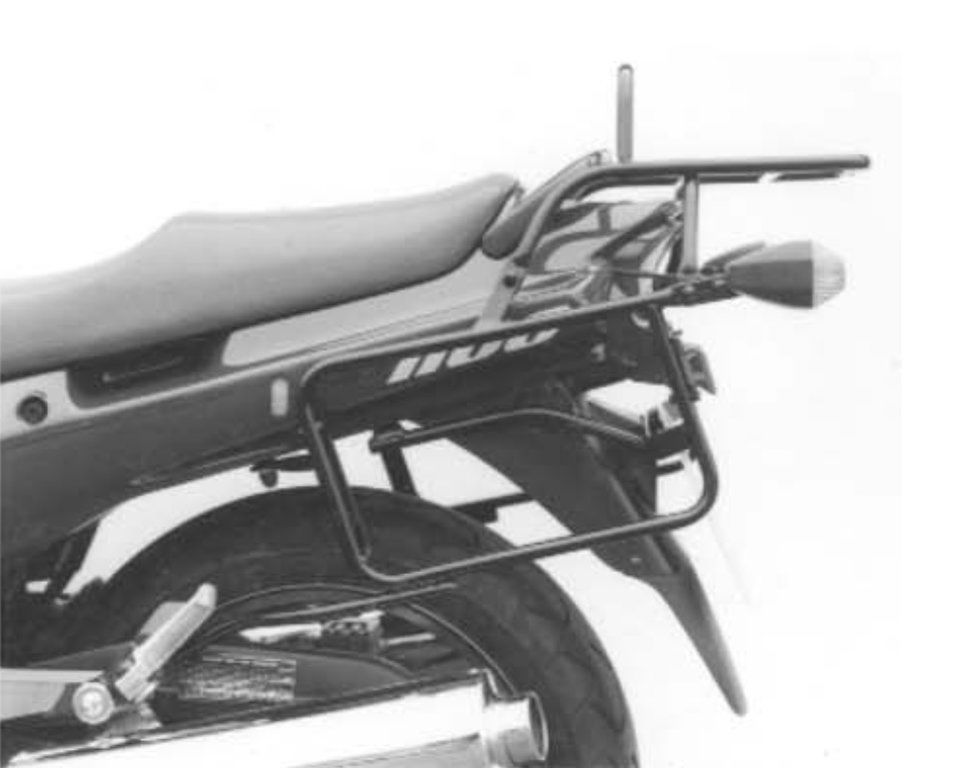 Hepco & Becker Topgepäckträger schwarz für Kawasaki ZX6R von 1994 bis 1997
