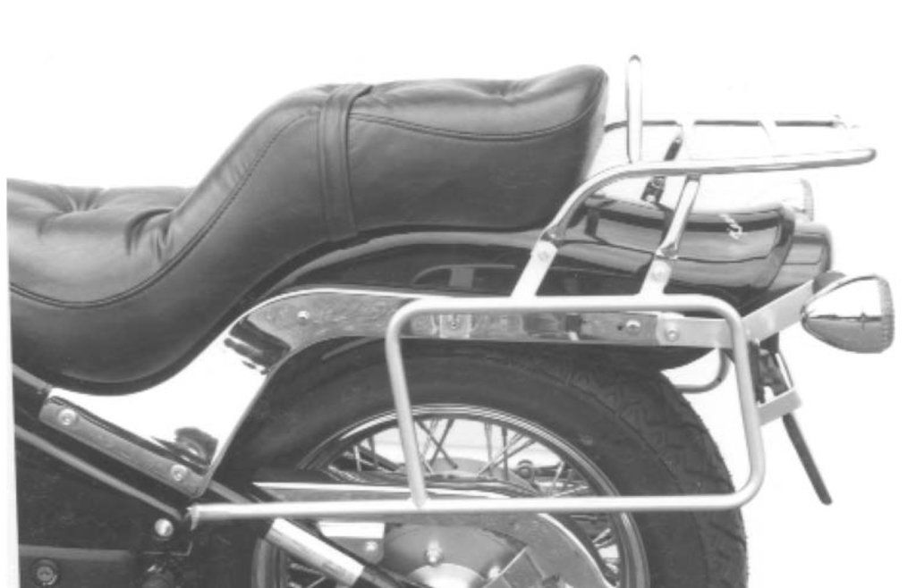Hepco & Becker Topgepäckträger schwarz für Kawasaki GPZ1100 ab 1995