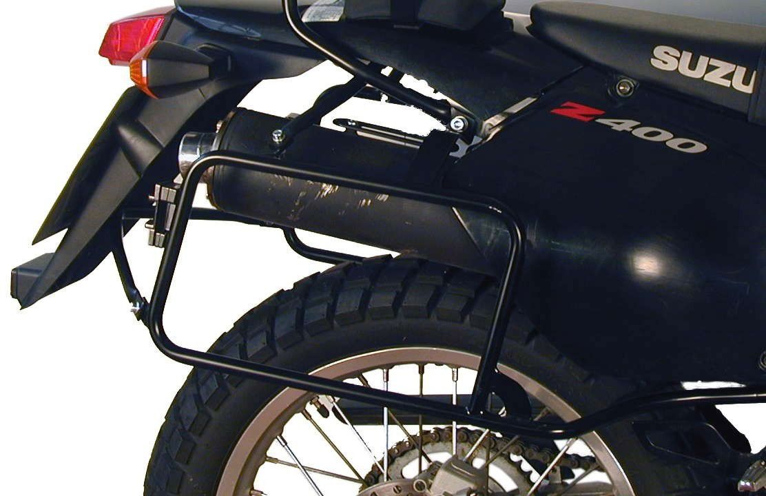 Hepco & Becker schwarzer Gepäckträger Suzuki DR bis Z400 ab 2000
