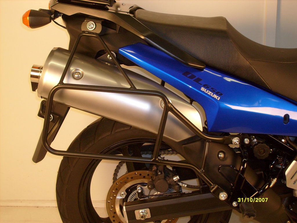 Hepco & Becker Gepäckträgerschloss für schwarze Suzuki DL650 von 2004 bis 2011