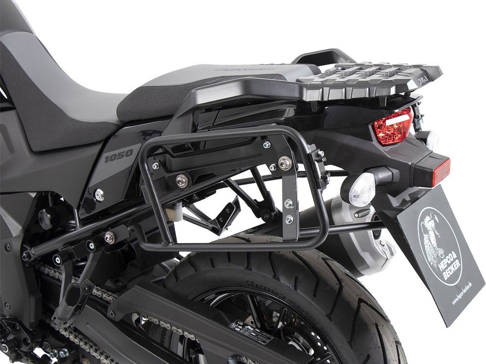 Hepco & Becker Gepäckträgerschloss dazu schwarz Suzuki DL1000 ab 2014 bis 2019