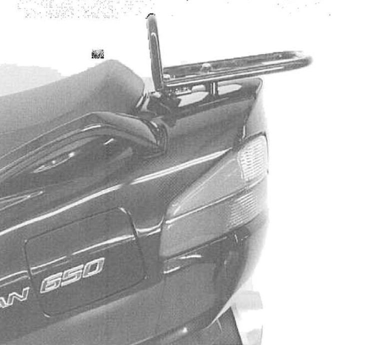 Hepco & Becker Topgepäckträger schwarz für Suzuki AN650 ab 2002