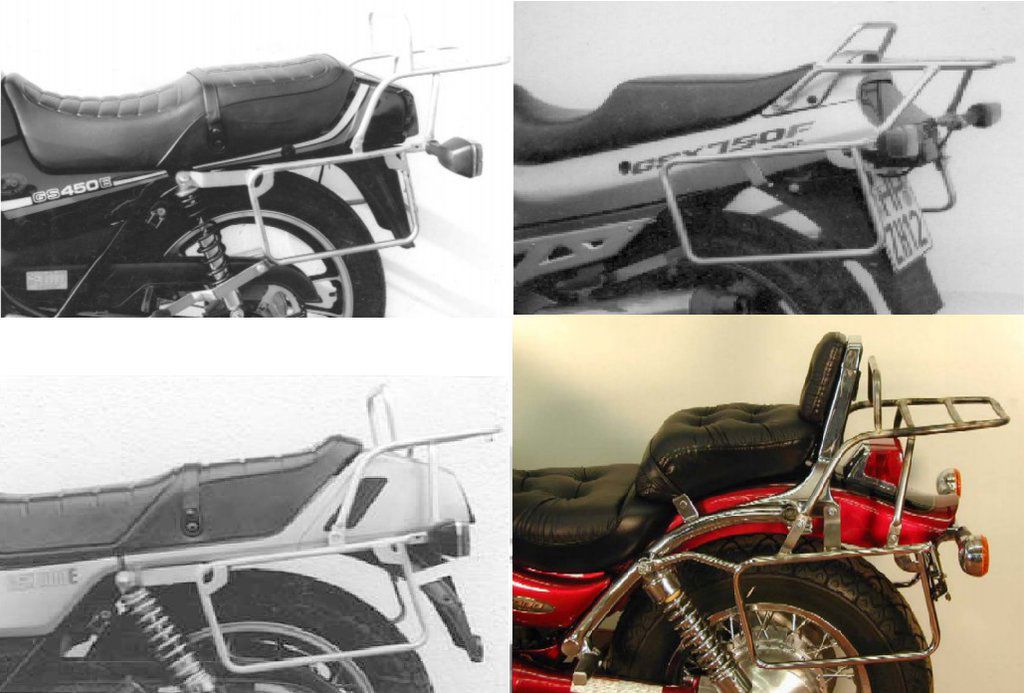 Hepco & Becker Topgepäckträger schwarz für Suzuki GSXR1100 ab 1995
