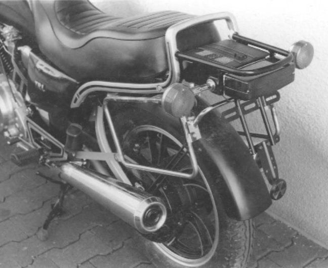Hepco & Becker Topgepäckträger schwarz für Yamaha XJ750/900F