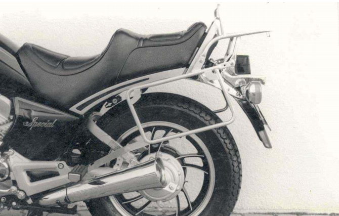 Hepco&Becker Topgepäckträger chrom für Yamaha XVS 125 / 250