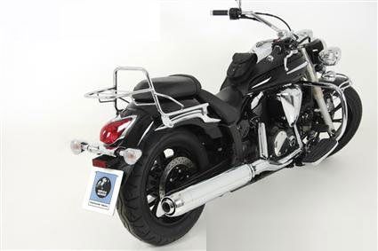 Hepco&Becker Topgepäckträger chrom für Yamaha XVS950 Midnight Star 2009