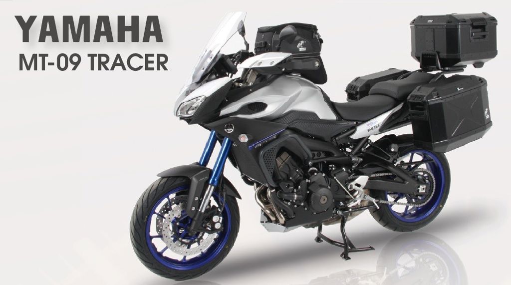 Hepco&Becker Topgepäckträger Alurack anthrazit für Yamaha MT09 Tracer von 2015 bis 2017