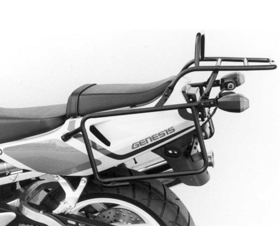 Hepco & Becker schwarzer Gepäckträger Yamaha YZF750 R/SP von 1993 bis 1995