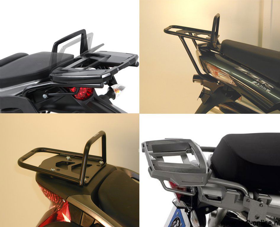 Hepco&Becker Topgepäckträger chrom für Yamaha SR125