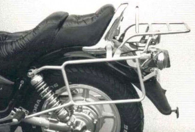 Hepco&Becker Topgepäckträger chrom für Yamaha XVS650