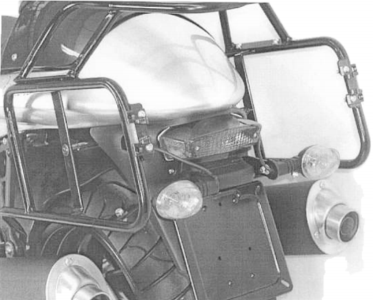 Hepco&Becker Topgepäckträger chrom für Moto Guzzi CALIFORNIA 1100 EVOLUTION ab 2001