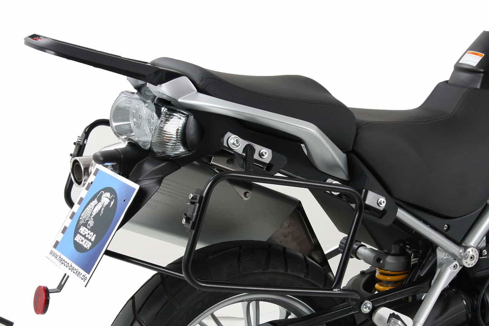 Hepco & Becker Gepäckträgerschloss dazu schwarz Moto Guzzi STELVIO von 2008 bis 2012 / NTX1200