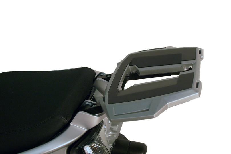 Hepco&Becker Topgepäckträger Alurack schwarz für Moto Guzzi STELVIO 1200 von 2008 bis 2016