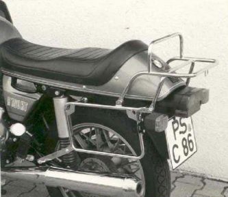 Hepco & Becker Chrom-Gepäckträger BMW R80RT/ R100RT/ RS/ 7/ CS bis 1985