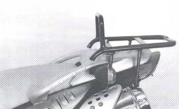 Hepco & Becker Topgepäckträger silber BMW F650GS / DAKAR von 2001 bis 2003
