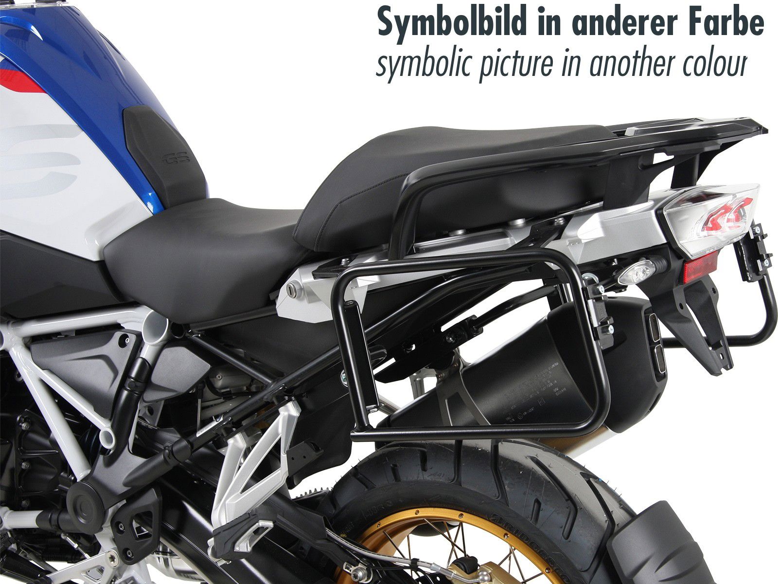 Hepco & Becker Gepäckträgerschloss anthrazit für BMW R1250GS LC ab 2018