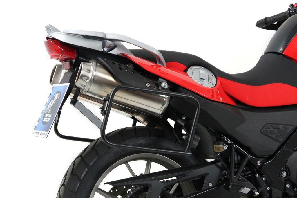 Hepco & Becker Gepäckträgerschloss für schwarze BMW G650GS/Sertao ab 2011