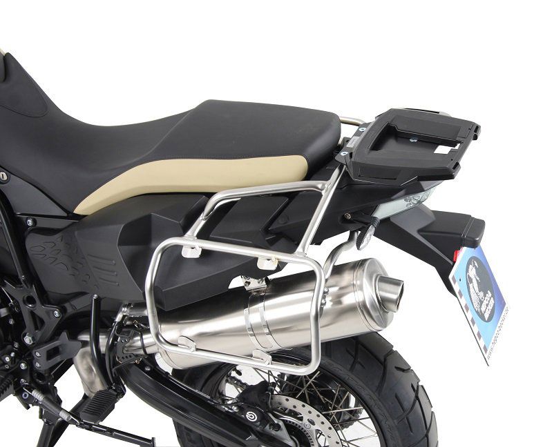 Hepco&Becker Topgepäckträger Alurack schwarz für BMW F800GS Adventure von 2013 bis 2018