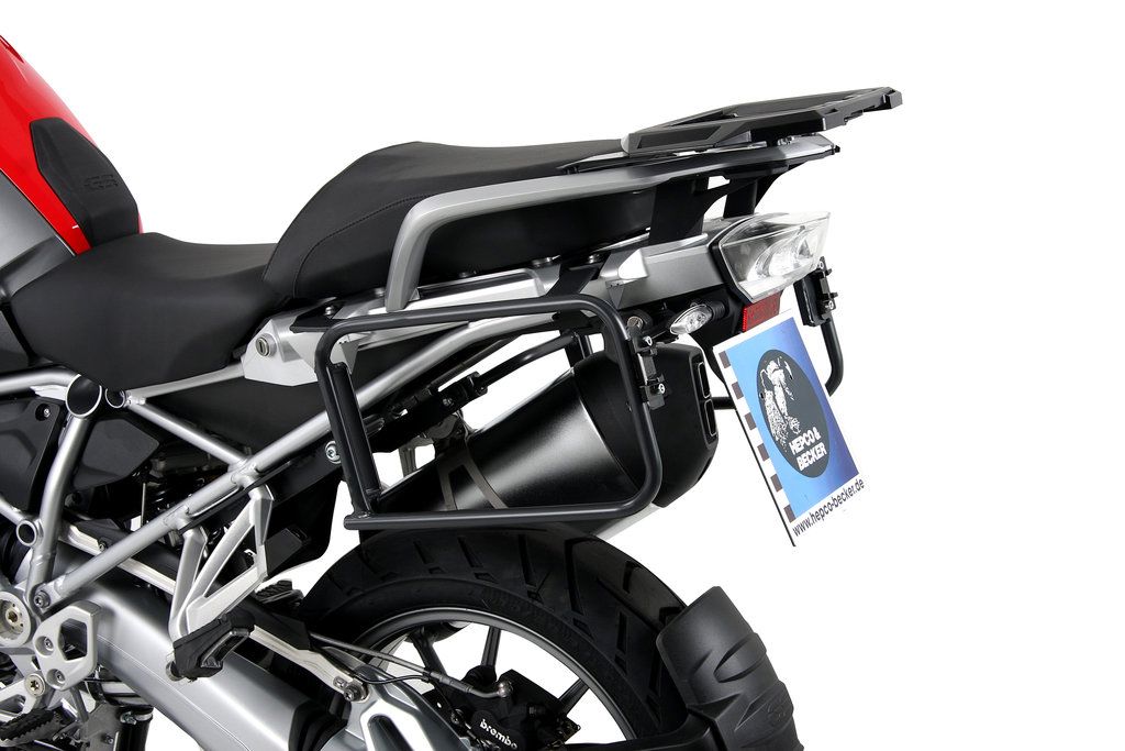 Hepco&Becker Topgepäckträger Alurack schwarz für BMW R1200GS LC Adventure von 2014 bis 2018