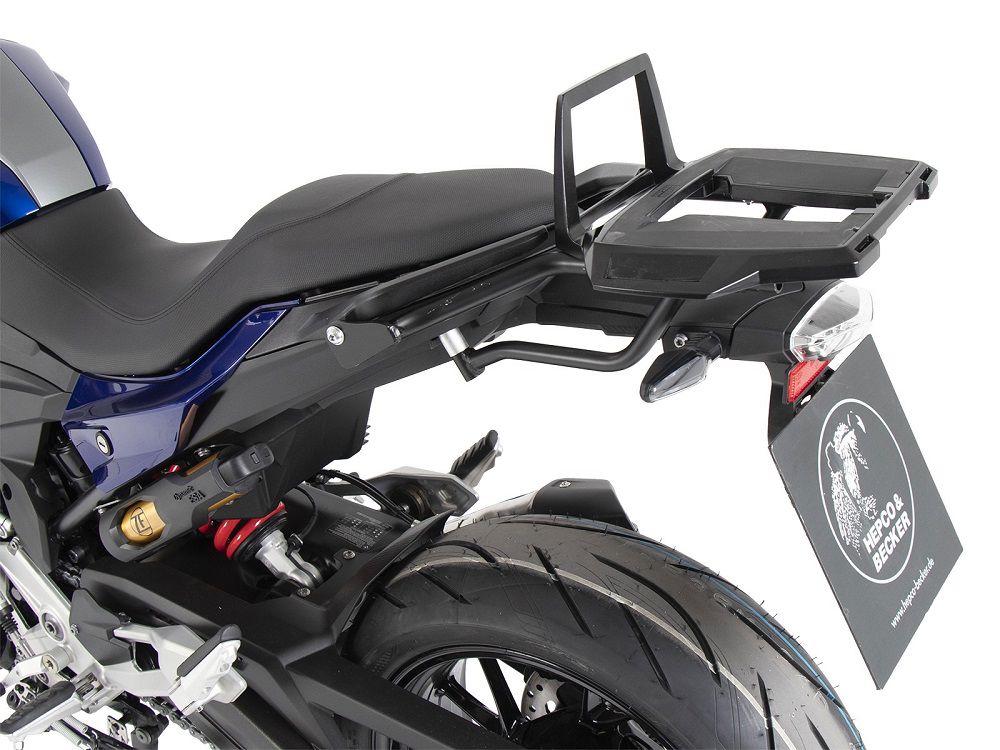 Hepco&Becker Topgepäckträger Alurack schwarz für BMW F800R von 2015 bis 2019