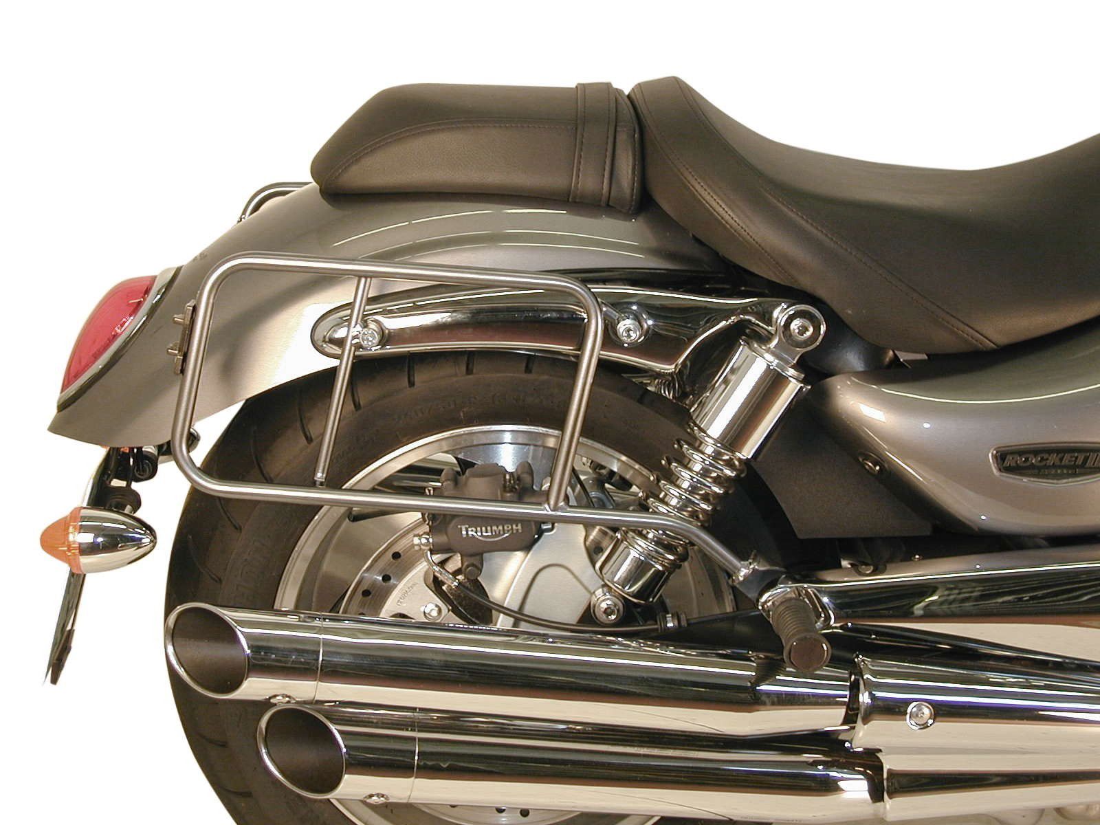Hepco & Becker Chrom-Gepäckträger Triumph ROCKET III Classic von 2004 bis 2009