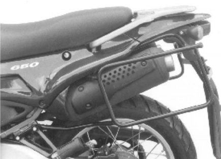 Hepco & Becker Topgepäckträger schwarz für Triumph SPEED TRIPLE 900 von 1994 bis 1996 / Daytona 900