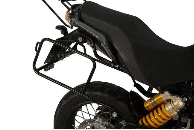 Hepco & Becker Gepäckträgerschloss für schwarze Moto Morini Gran Passo 1200 ab 2008
