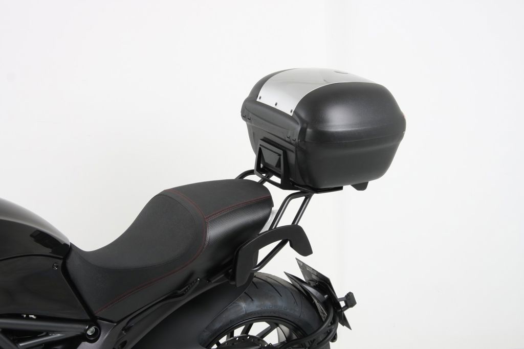 Hepco&Becker Topgepäckträger Alurack schwarz für Ducati Diavel von 2011 bis 2018