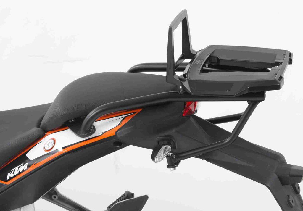 Hepco&Becker Topgepäckträger Alurack schwarz für KTM 125 Duke von 2011 bis 2016/ Duke 200 von 2012 bis 2016
