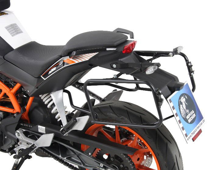 Hepco & Becker Schwarzer Gepäckträger KTM Duke 390 von 2013 bis 2016
